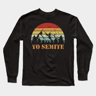 yo semite Long Sleeve T-Shirt